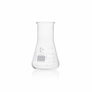 DURAN® Erlenmeyer flasks, wide neck with graduation, 250 ml, EACH